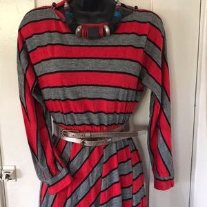 ❤️Vintage S. L. Petites Midi Bias Cut Dress